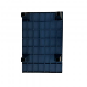 Арт. BP 6040-4 LS. Пластиковый паллет сплошной на ножках